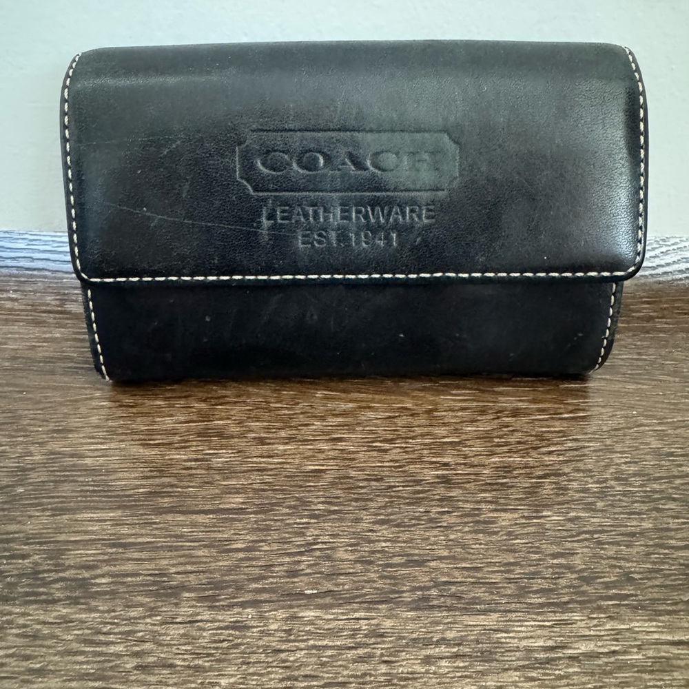 Coach Leatherware Vintage Wallet Card Case